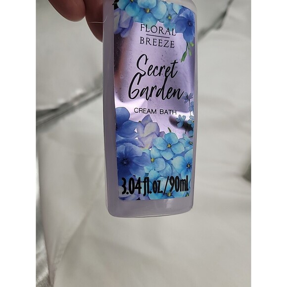 Floral Breeze Secret Garden 4pc Beauty Bath And Shower Set New - Picture 8 of 9